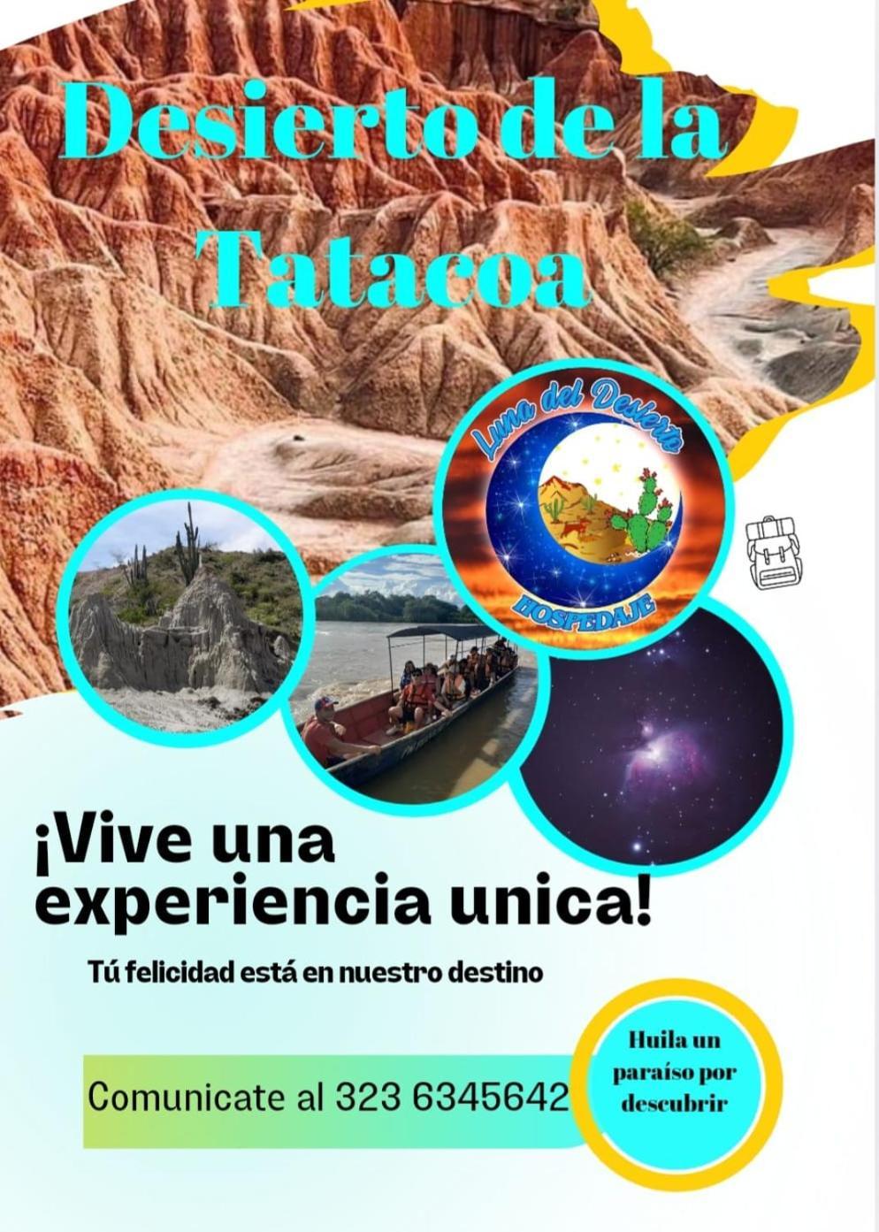 Luna Del Desierto Tatacoa Villavieja Exteriör bild